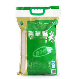 青草香大米 水晶米5kg 75 .00