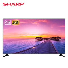 夏普(SHARP)45M4AA 45英寸 日本原装全高清面板 杜比音效 智能UI 智能WIFI网络液晶电视机