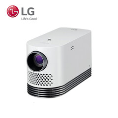 LG HF80LG 激光投影仪 投影机家用 手机投影 家庭影院 卧室(高亮激光 I型工业设计 150000:1高对比度)