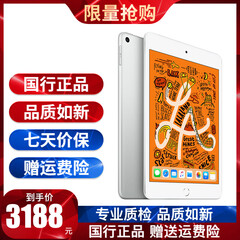 【二手99新】Apple/苹果 iPad mini5 平板电脑 7.9英寸 mini5 256G wifi银色+原装充电套