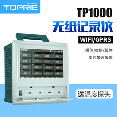 拓普瑞 多路温度记录仪 TP1000多路温升无纸记录仪 8-64通道显示温度电流电压测试仪 8路