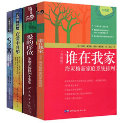 伯特海灵格文集4册 在爱中升华 心灵之药 谁在我家 爱的序位 家庭系统排列个案集 世图家庭心理学预售
