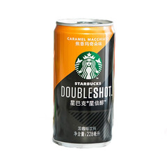 星巴克(Starbucks) 星倍醇 Doubleshot液体咖啡饮料即饮咖啡228ml 焦糖玛奇朵