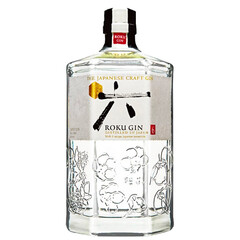 日本原装进口洋酒 盛田 三得利 Roku Gin6六精酿金酒 杜松子酒700ml