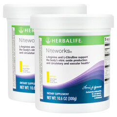 美国Herbalife康宝莱奈沃科粉夜宁新营养粉 柠檬味 2瓶 柠檬味