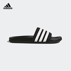 阿迪达斯官网 adidas 少年同款男子游泳运动凉拖鞋AP9971 亮白/1号黑色 42(260mm)