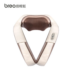 倍轻松(breo)颈椎按摩器Neck-P7 4D肩颈按摩披肩 腰部背部 捶打揉捏热敷京品家电「向往的生活」指定按摩仪