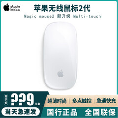 APPLE苹果 妙控鼠标2代 原装Magic Mouse 2代 无线蓝牙鼠标2 国行版 妙控鼠标2-银色