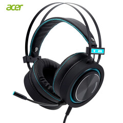 宏碁(acer) 掠夺者X100 耳机 耳麦 游戏耳机 电脑电竞耳机 头戴式耳机
