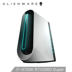 外星人(ALIENWARE)全新Aurora R9九代酷睿独显显卡水冷吃鸡游戏台式电脑主机 5736W i7-9700K/RTX2060 单主机