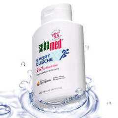德国进口 施巴(Sebamed)运动洗发沐浴二合一200ml 成人护肤沐浴露 沐浴乳 温和清洁 滋润保湿
