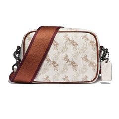 COACH 蔻驰女包奢侈品女士单肩斜挎相机包89401 米白色