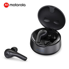 摩托罗拉(Motorola)VerveBuds 500真无线蓝牙耳机 双麦降噪高清通话 重低音5.0智能配对 星辰黑