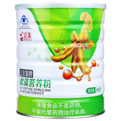 完美 营养餐沙棘茶肽藻一生糖矿物粉高纤乐语泰片亿生菌健肠沙蒜健扬清调补人参滴丸 肽藻680克/罐