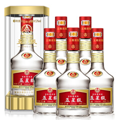 五粮液股份有限公司出品 五星级金装 52度 整箱装高度白酒 500ml*6瓶 浓香型