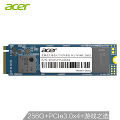 宏碁(Acer)256GB SSD固态硬盘 M.2接口(NVMe协议) VT500M系列-极速版