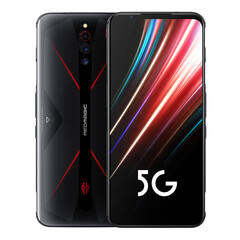努比亚 nubia 红魔5G 电竞游戏手机 12GB+128GB 骇客黑 骁龙865 144Hz屏幕刷新率 内置风扇散热