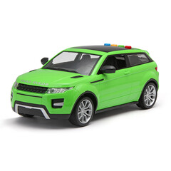 林达 宝宝惯性车儿童玩具车1:16早教会讲故事的路虎模型车 大号路虎车绿色