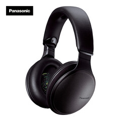松下(Panasonic)智能降噪耳机 Hi-Res无线蓝牙耳机 HD605 头戴式 黑色