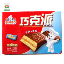 宾堡巧克力派200g休闲食品 早餐蛋糕6.90