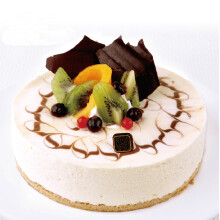 鲜花蛋糕预定水果奶油蛋糕双层生日蛋糕预定北京上海深圳同城配送