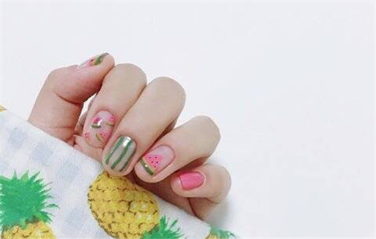 夏日美甲图片指甲也要跟上季节的步伐呀- 京东