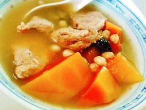 04冬瓜红枣排骨汤南瓜排骨汤快速熟图片