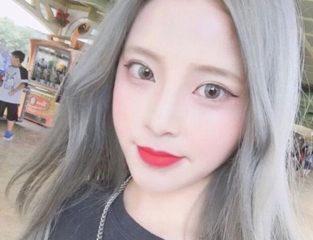 雾灰色头发图片换上立马潮起来- 京东