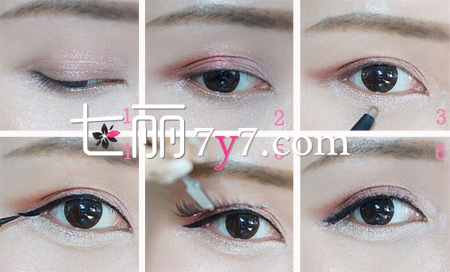 韩系淡妆眼妆的画法步骤 简单画法完你美妆梦