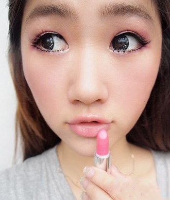 [欧美混血眼妆]内双秒变闪亮大眼,超实用的单眼皮眼妆