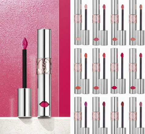 ysl新款银管唇釉2018试色效果图全部12色号及试色- 京东