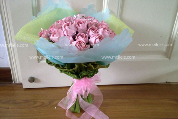 玫瑰花怎么折?简单玫瑰花的折法图解- 京东