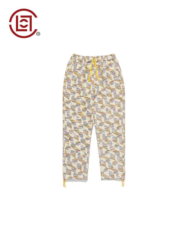【CLOT CLOTTEE】色块系带休闲长裤夏季海滩系列 黄色 陈冠希主理 黄色 00L,降价幅度28.6%