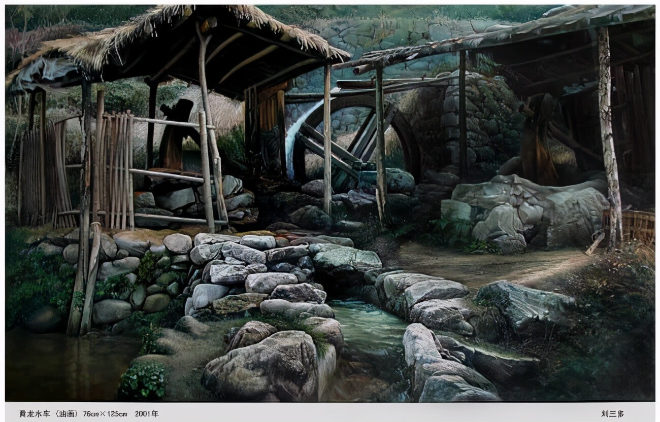 油画老黄牛油画奶牛