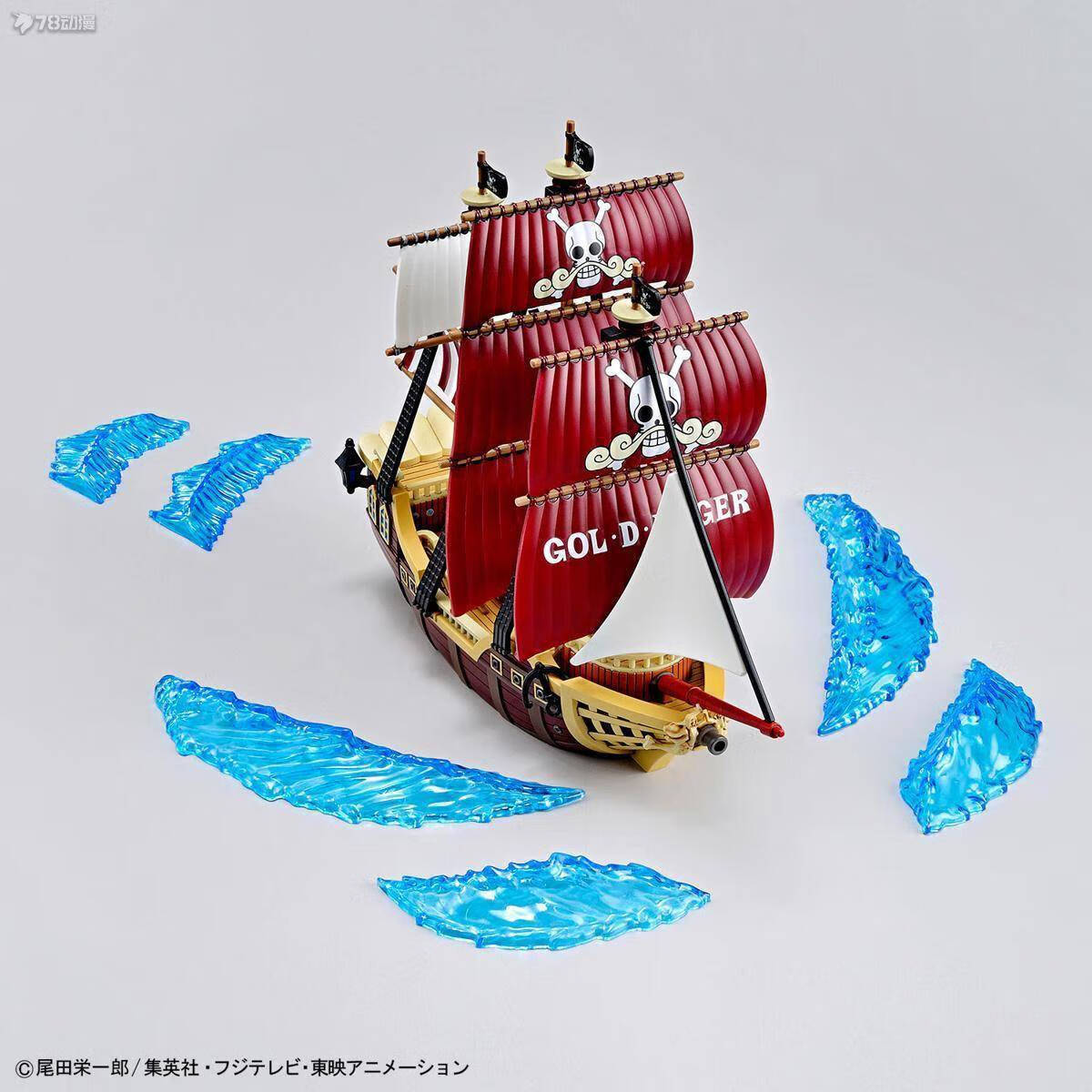 模玩资讯：BANDAI 海贼王伟大的船收藏系列 奥罗·杰克逊号 官图更新