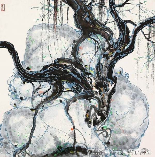 当代大家,学术旗帜,20世纪现代绘画的代表画家之一——吴冠中