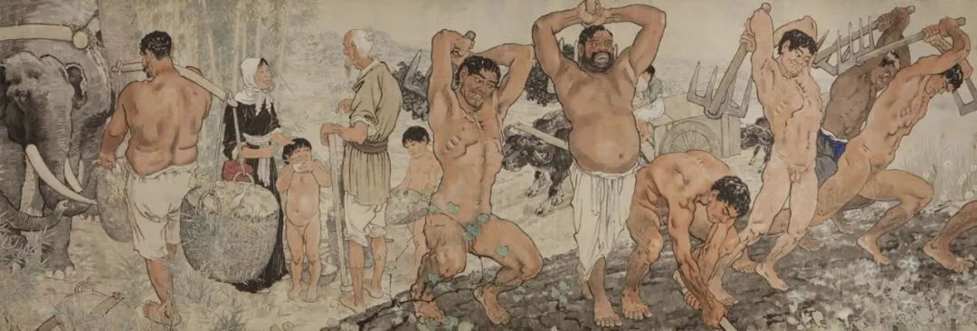 五一劳动节绘画作品