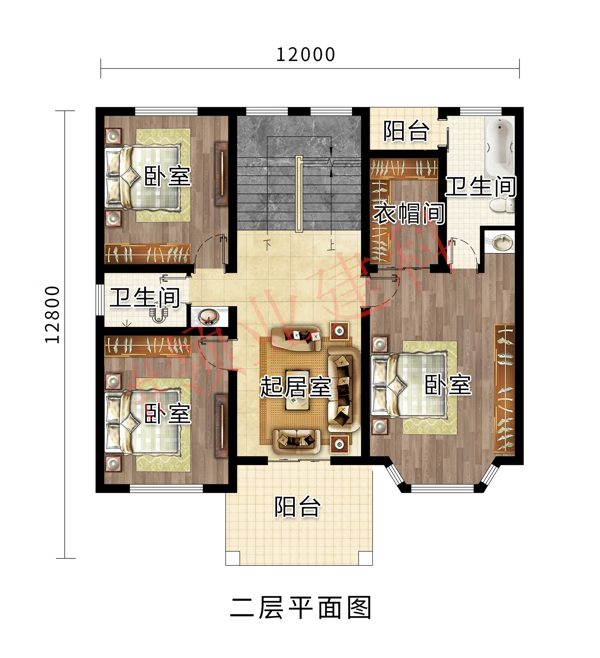 二楼挑空客厅(挑空客厅楼梯风水)