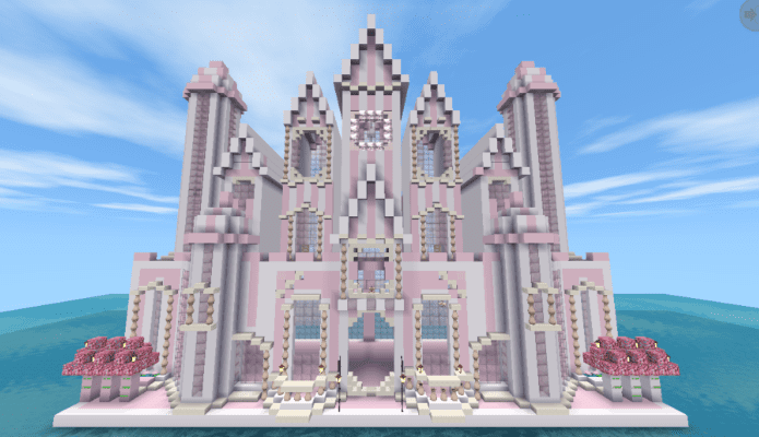 公主城堡背景图(艾莎公主的城堡)-百科学社