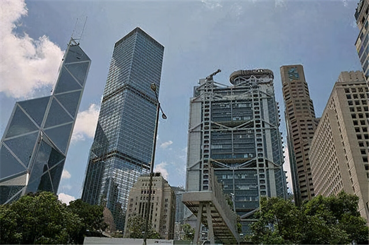 香港长实中心图片