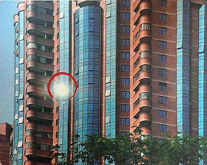 第二种"形煞"我们来看一看"断头煞",这种煞气形如其名,比较可怕,在行