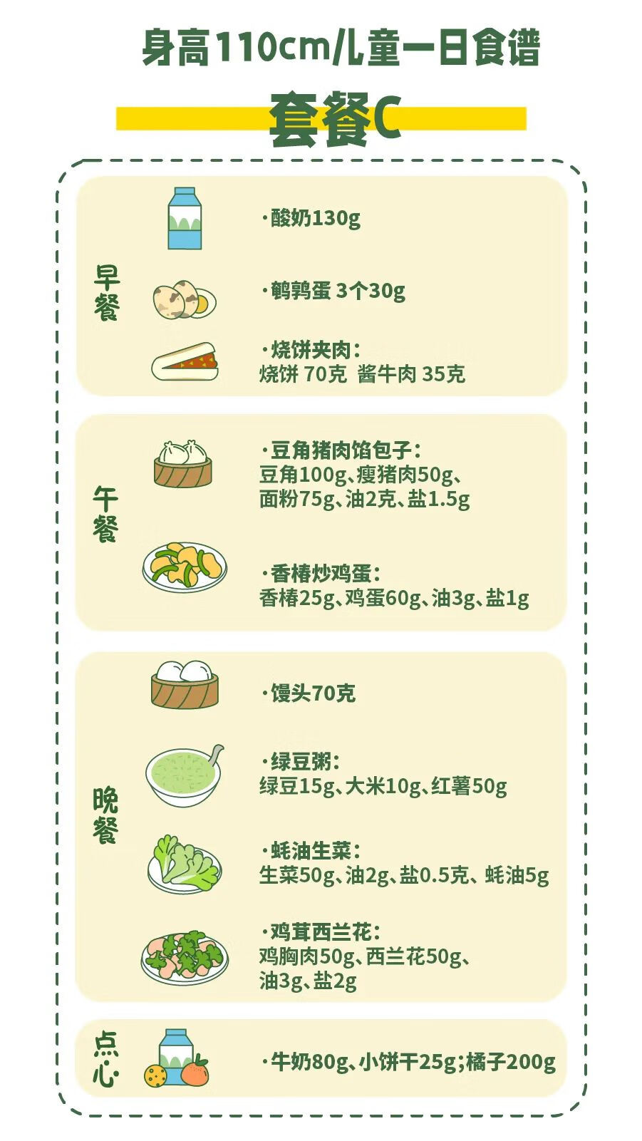 7岁儿童长高食谱(有助孩子长高的营养食谱)