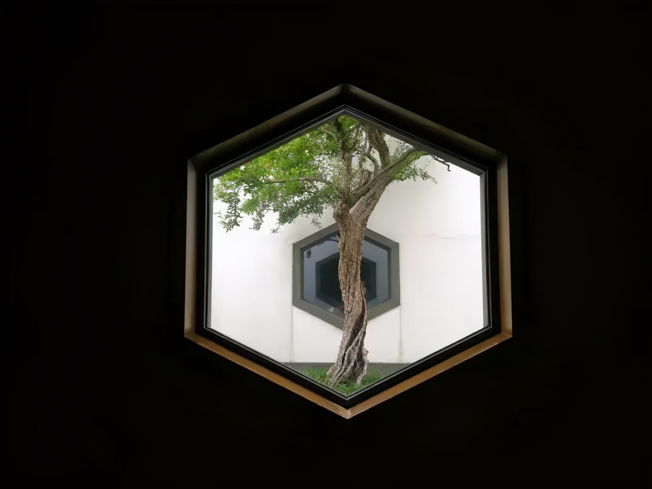 古建装修风水窗(古建门窗传统图案)