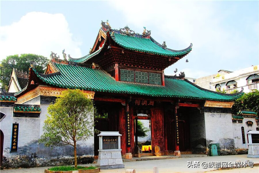 周渭祠即周王庙,位于恭城县城东,建于明成化十四年,清雍正元年(1723年