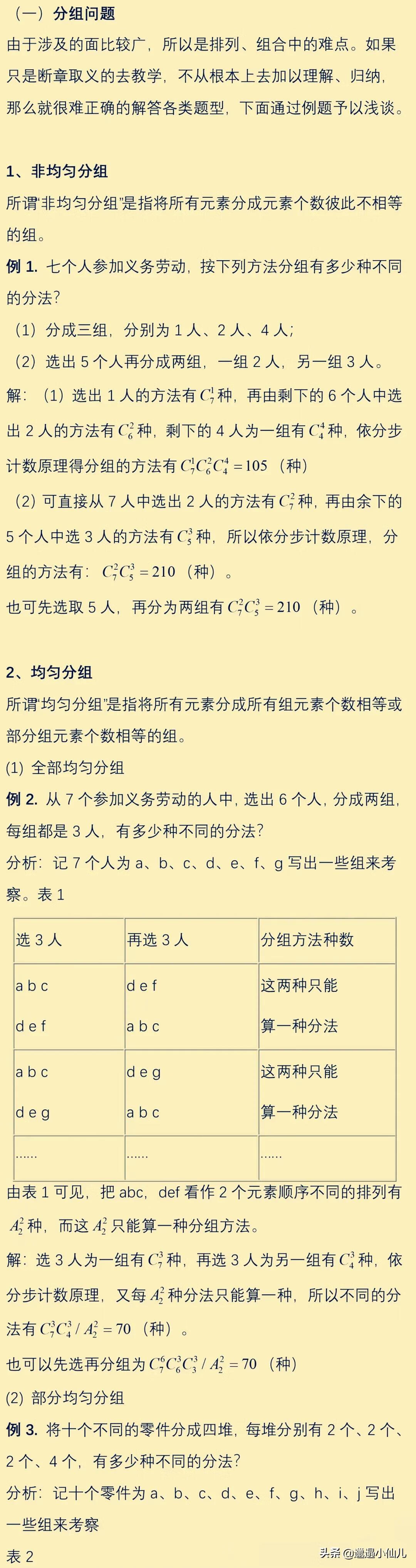 高中数学排列组合讲解(高中数学排列组合经典题型)