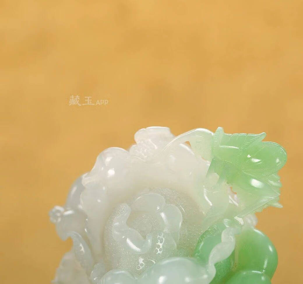 玉白菜摆件风水与作用(玉白菜图片)