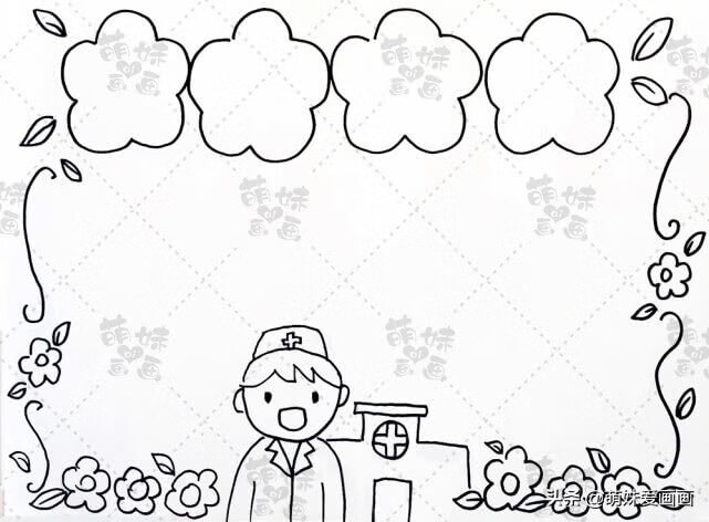战疫必胜！学画简单好看的抗击疫情手抄报，抗击病毒，我们在行动