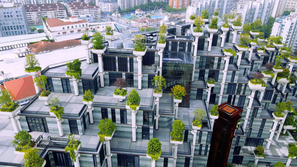 上青佳园风水上海上青佳园假山楼