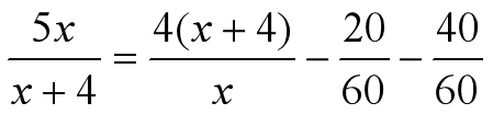 分式方程的解法步骤(分式方程例题及过程)