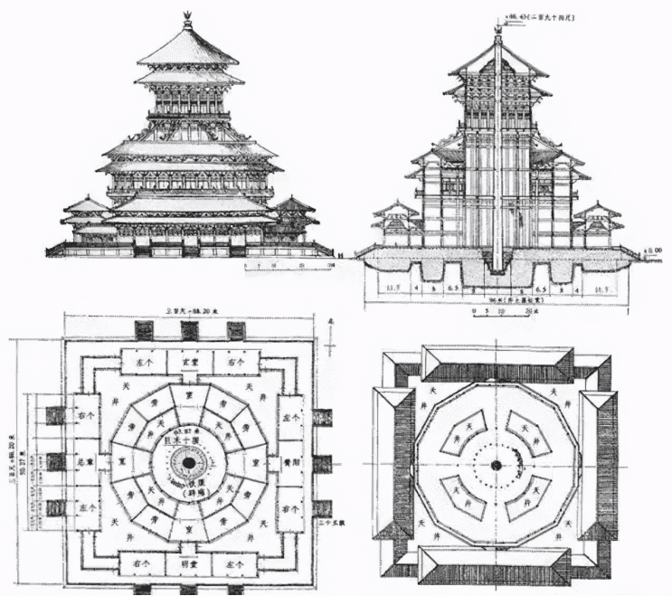 阴宅明堂标准图图片